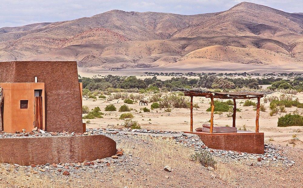 Okahirongo Elephant Lodge Purros Bagian luar foto