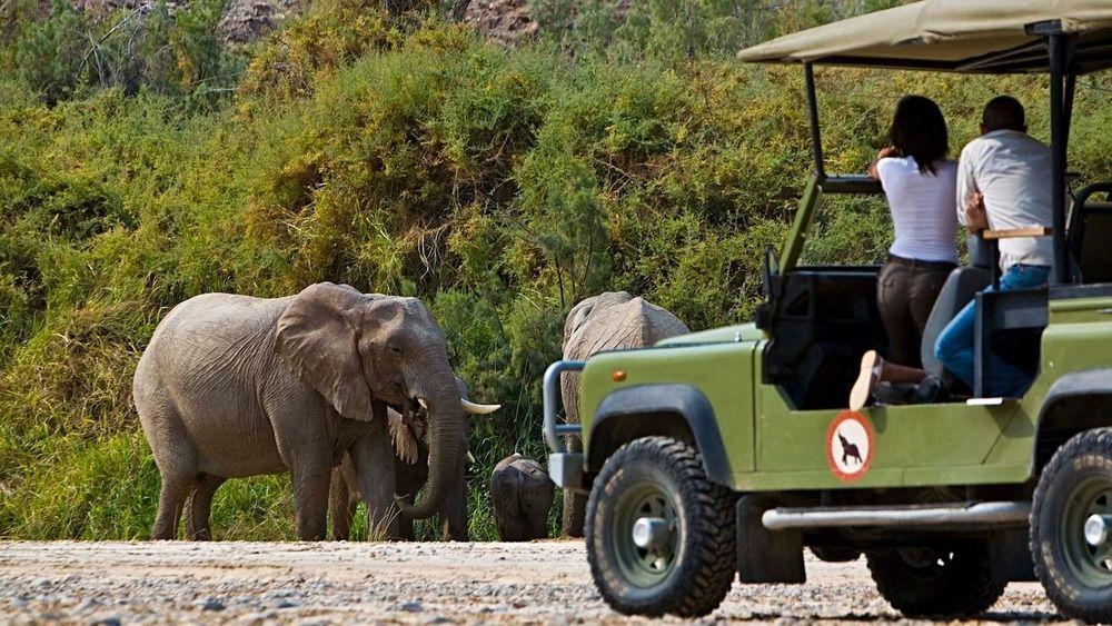 Okahirongo Elephant Lodge Purros Bagian luar foto